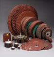Grinding tools made of abrasive cloth, sanding stars, flap wheels
