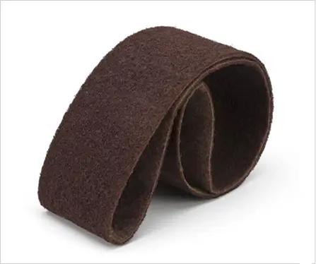 Schleifvliesband / Scotchband - surface conditioning belt - Schleifvies mit Unterlage vernadelt - aggressiv - aggressive