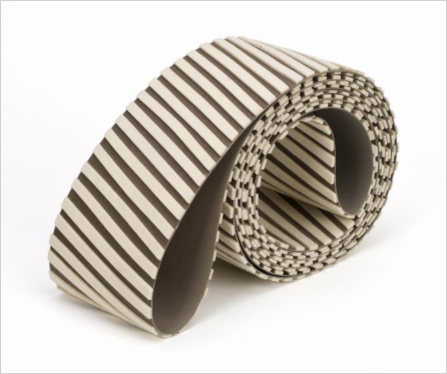 Filzdrucklamellenband, Drucklamellenband, Schleifband Unterlage, Kontaktband
